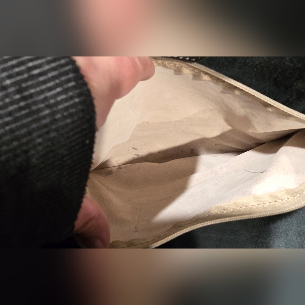 J.Crew Signet Black Pebbled Leather Tote Bag - Picture 10 of 10